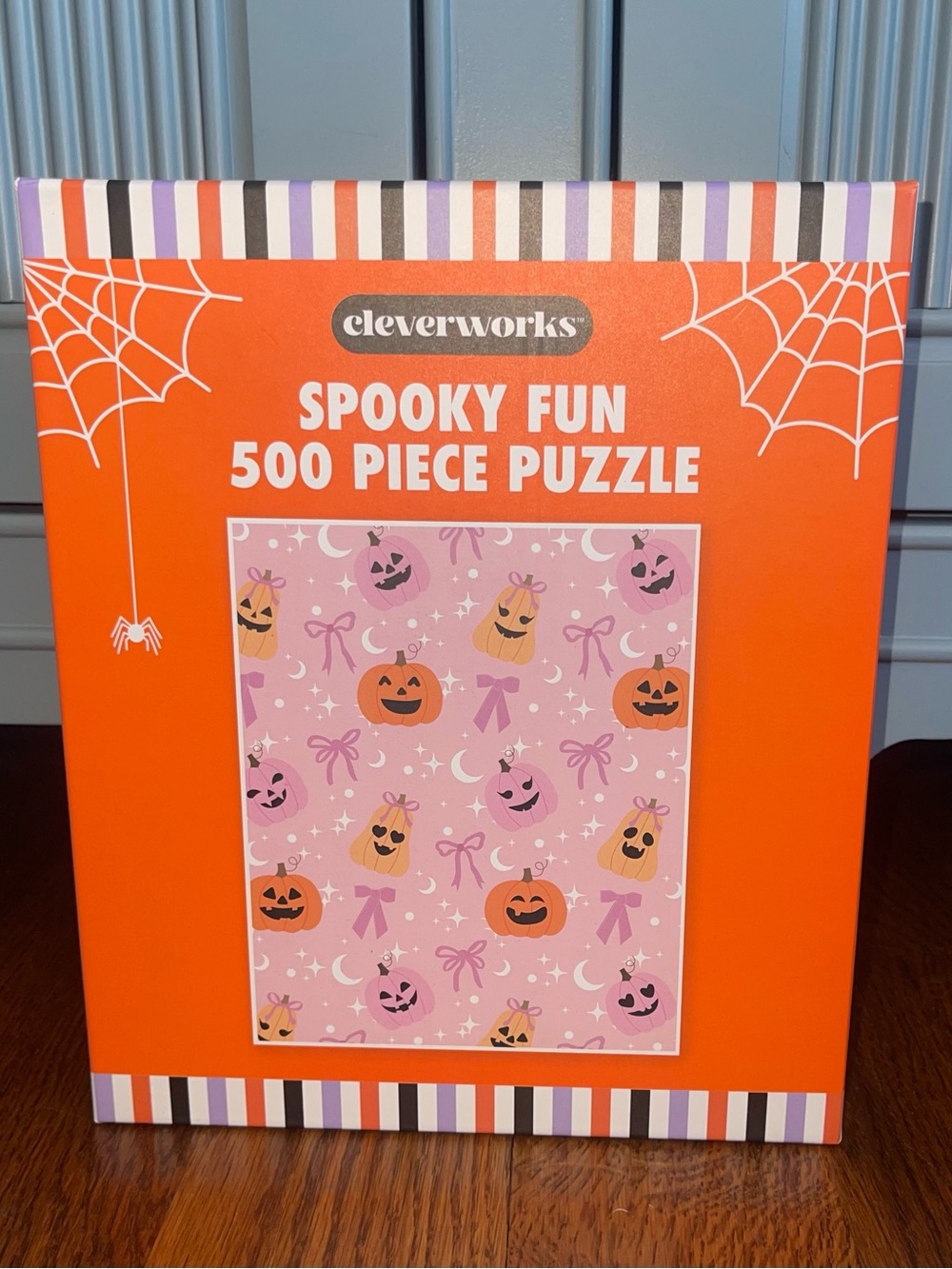 Cleverworks Spooky Fun Halloween 500 Piece Puzzle NWT
